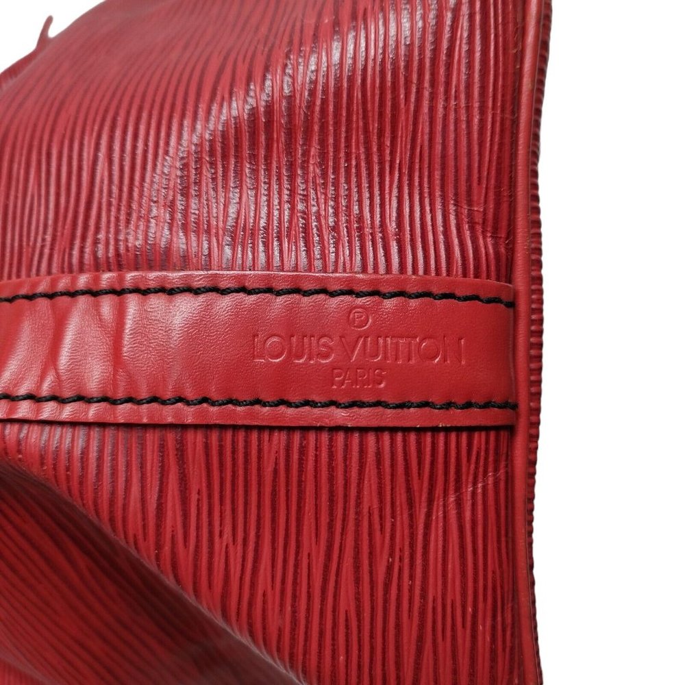 ReD 532241B V Louis Vuitton Shoulder Bag Petit Noe Red Epi - Picture 7 of 12